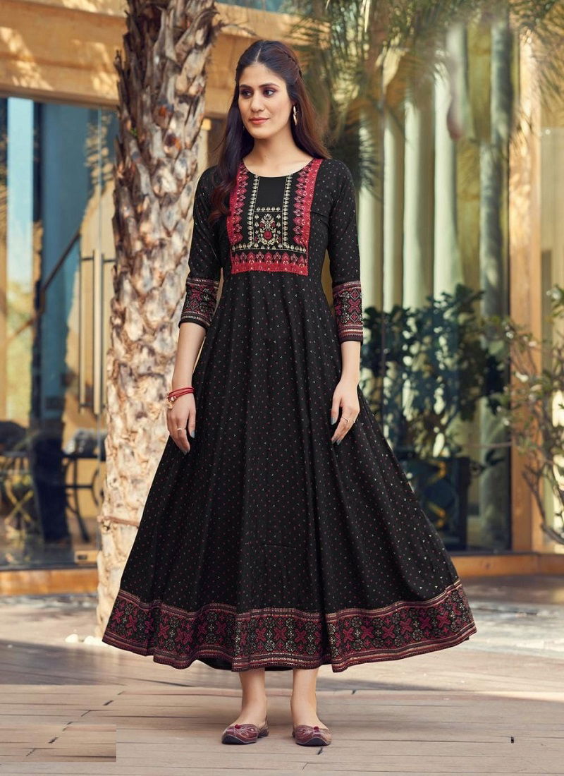 Anarkali 09 New Fancy Function Wear Wholesale Anarkali Kurtis Catalog